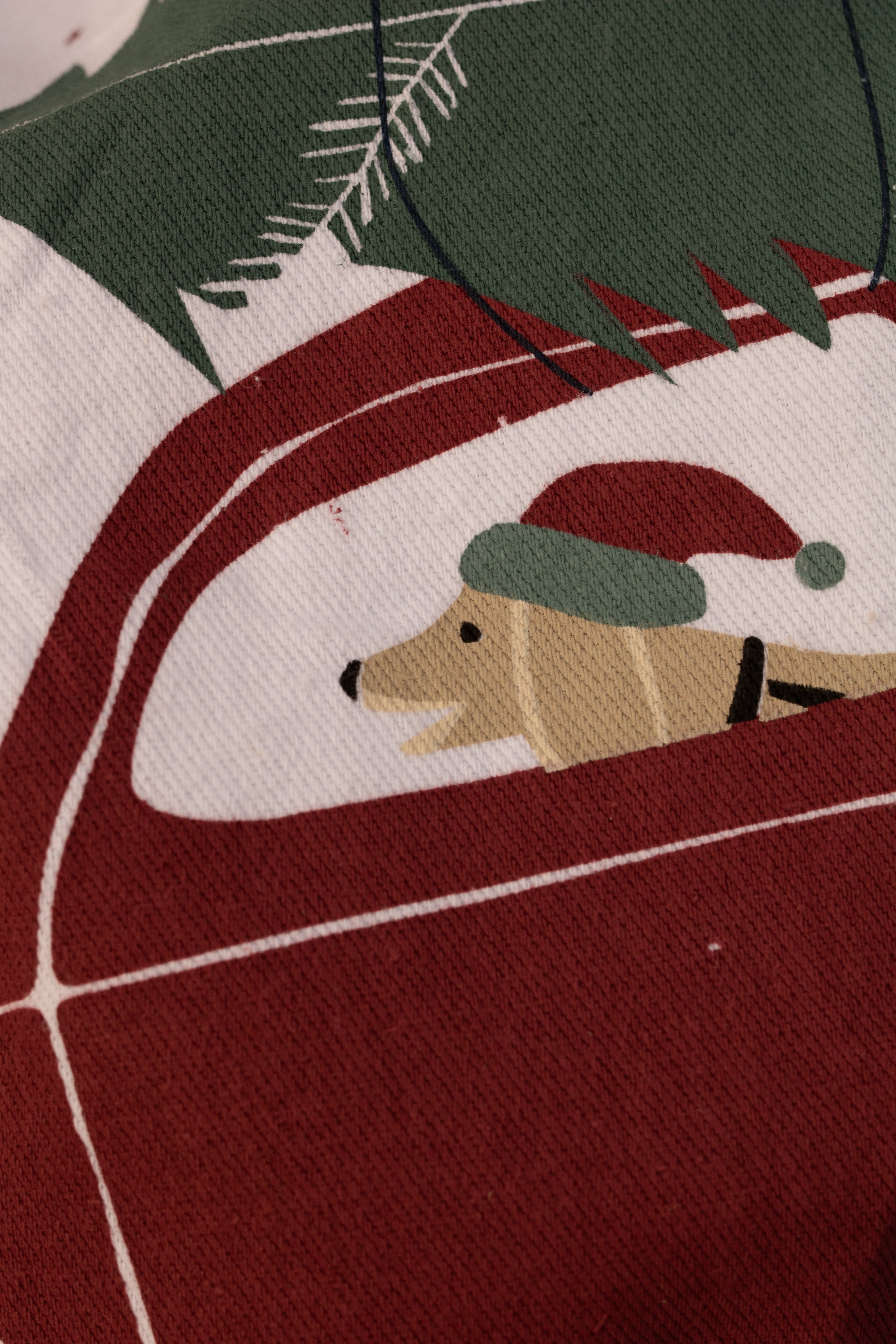 Weihnachts-Geschirrtuch „Driving Home for Christmas“