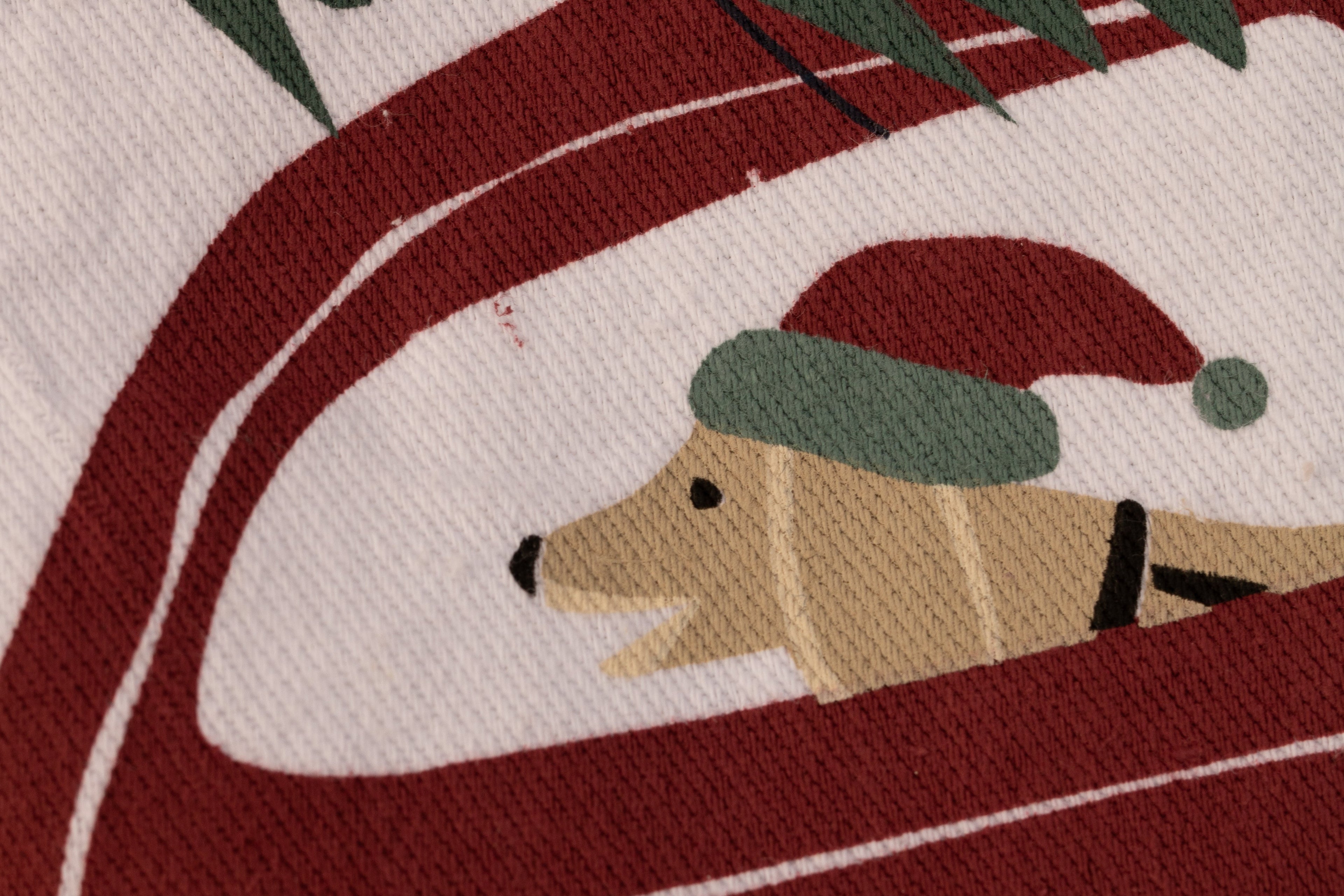 Weihnachts-Geschirrtuch „Driving Home for Christmas“