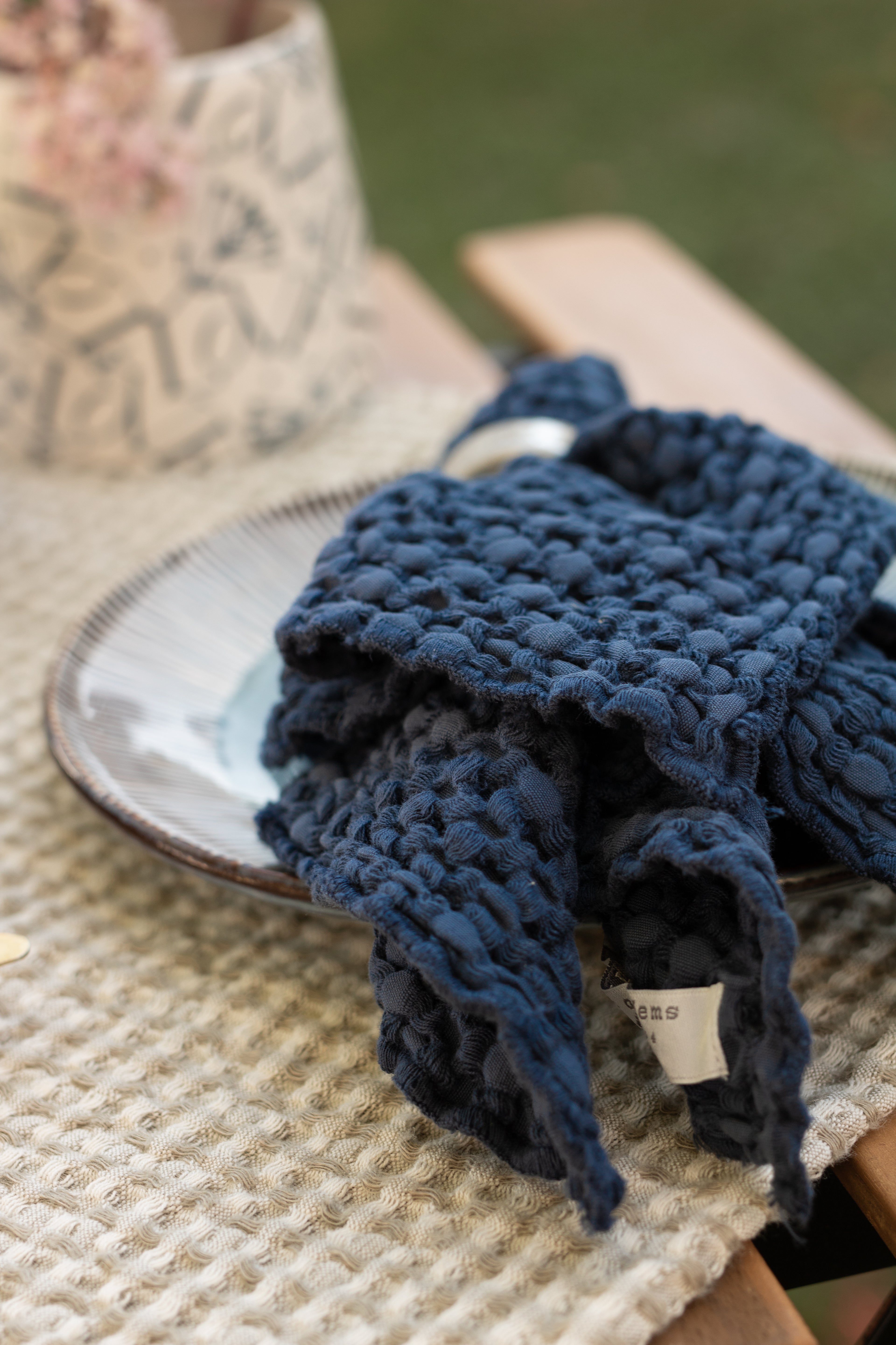 Waffel-Servietten (2er-Set)