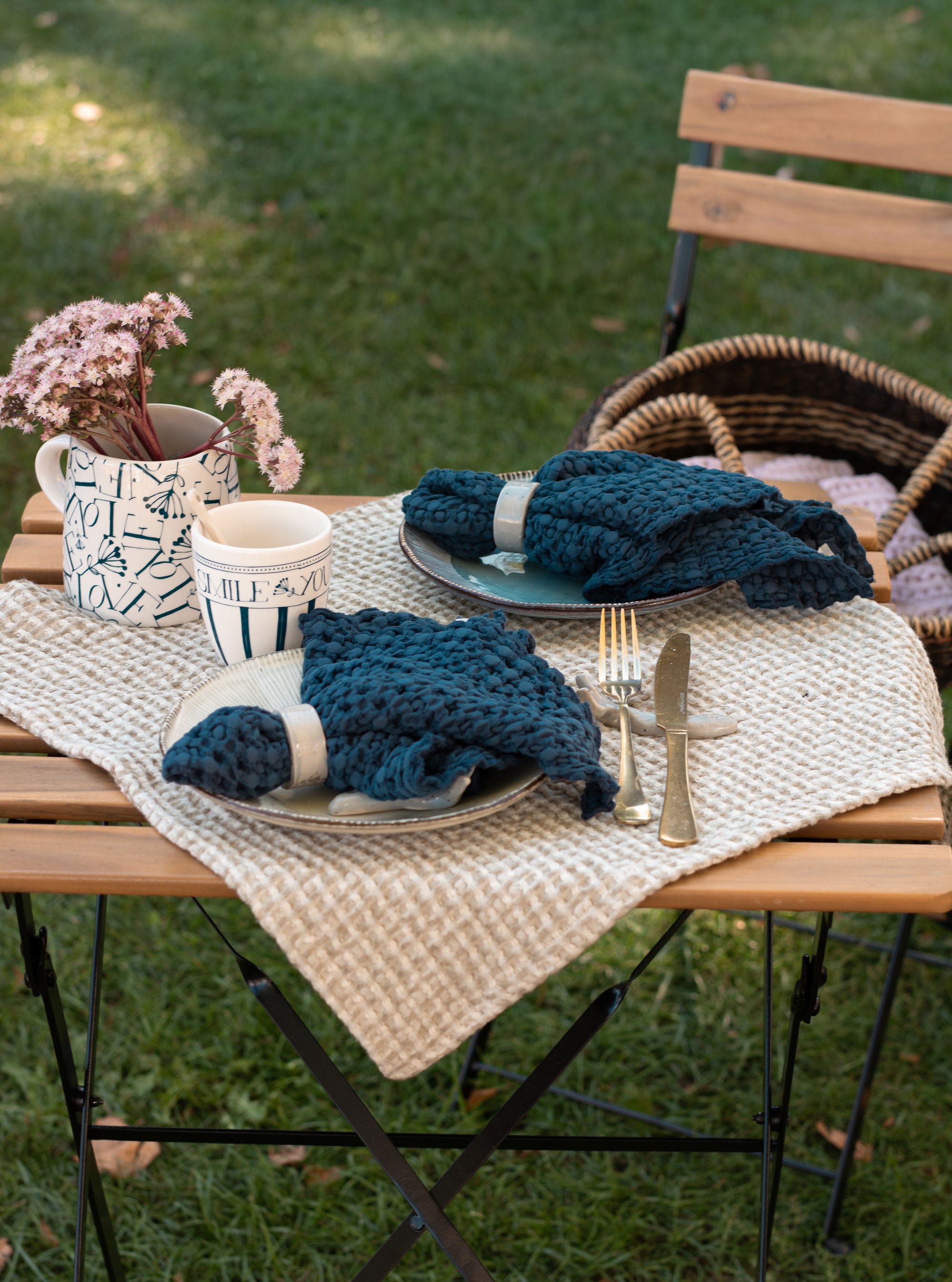 Waffel-Servietten (2er-Set)