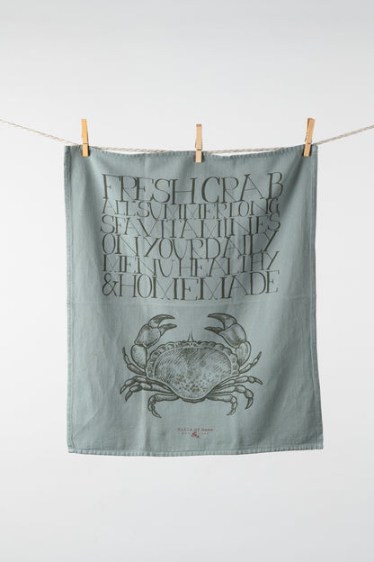 Geschirrtuch Krabbe