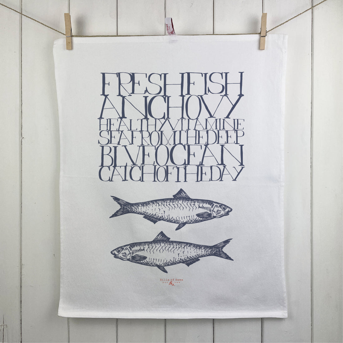 Teatowel Anchovy