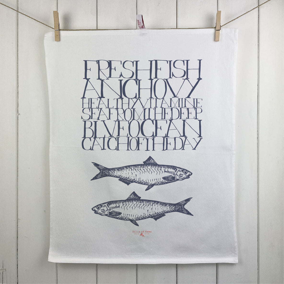 Teatowel Anchovy