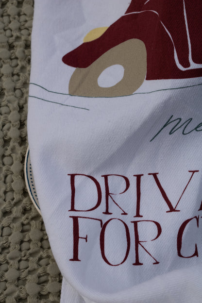 Weihnachts-Geschirrtuch „Driving Home for Christmas“