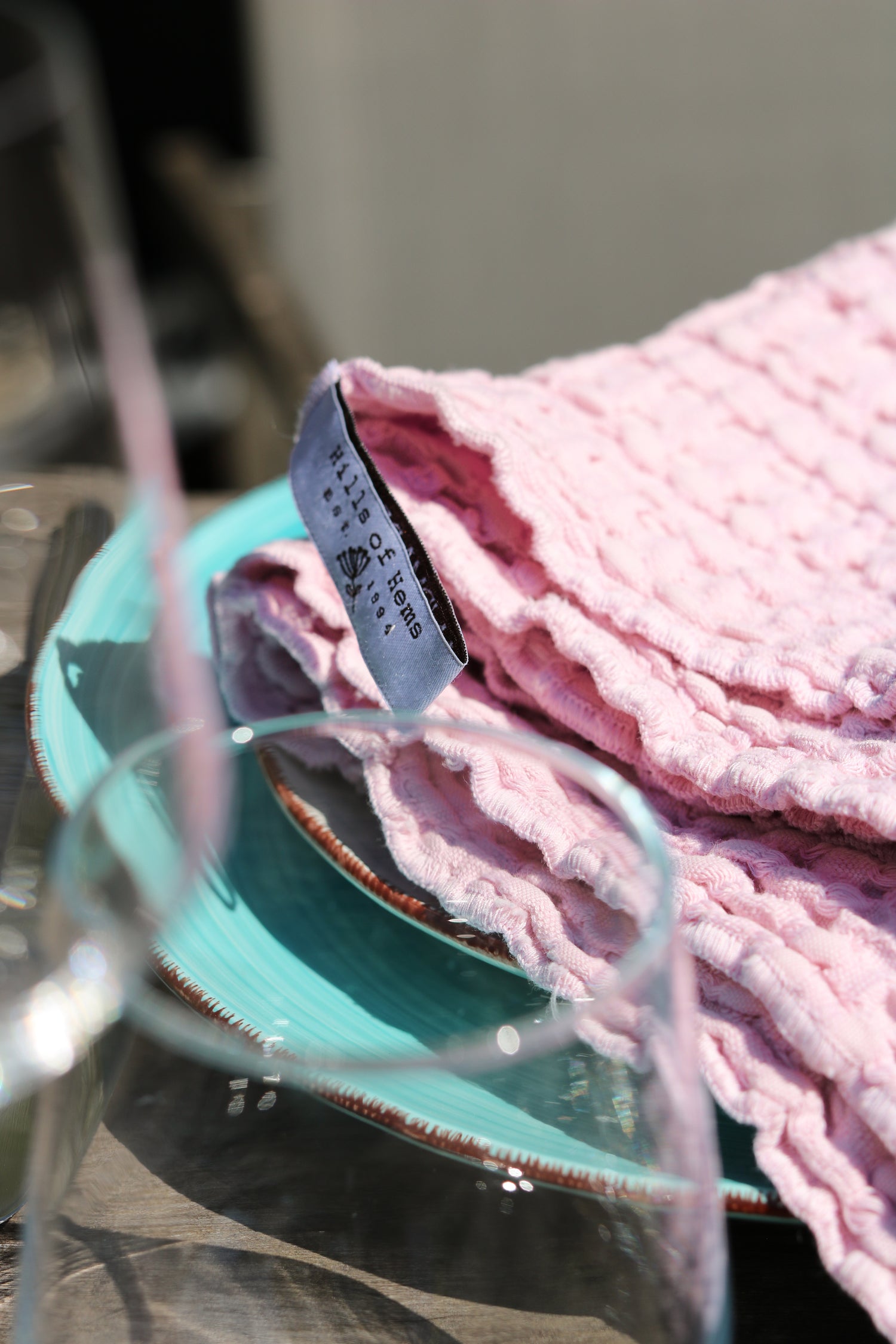 Waffle kitchen towel