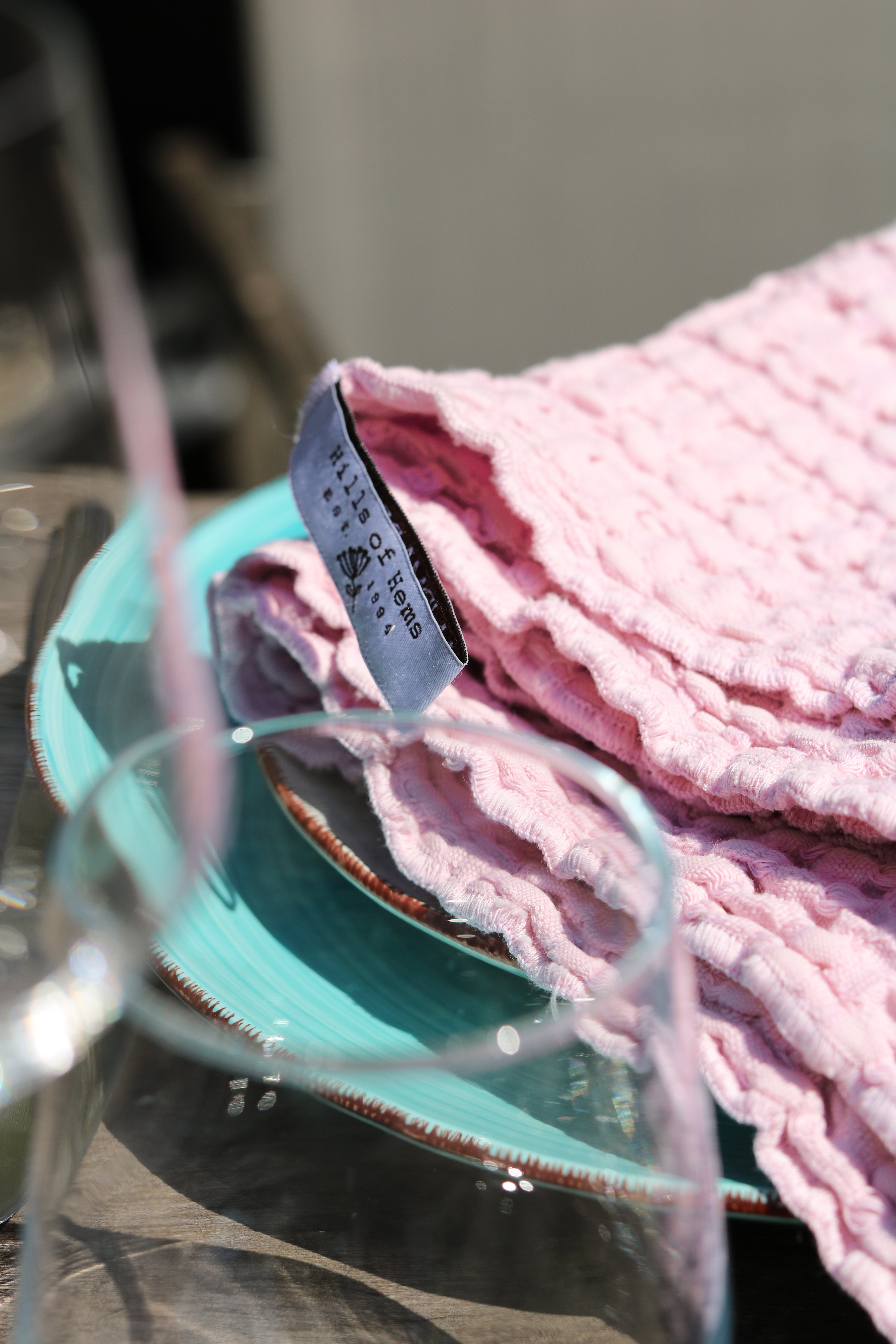 Waffle kitchen towel