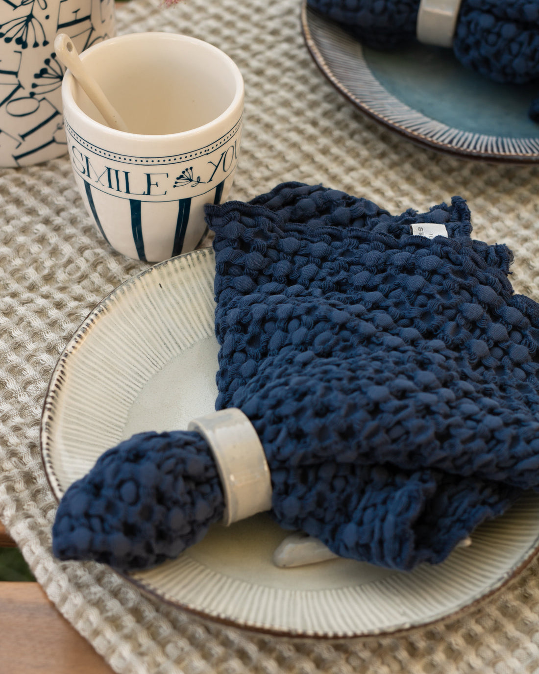 Waffel-Servietten (2er-Set)