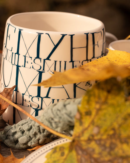 You make my heart smile Tasse