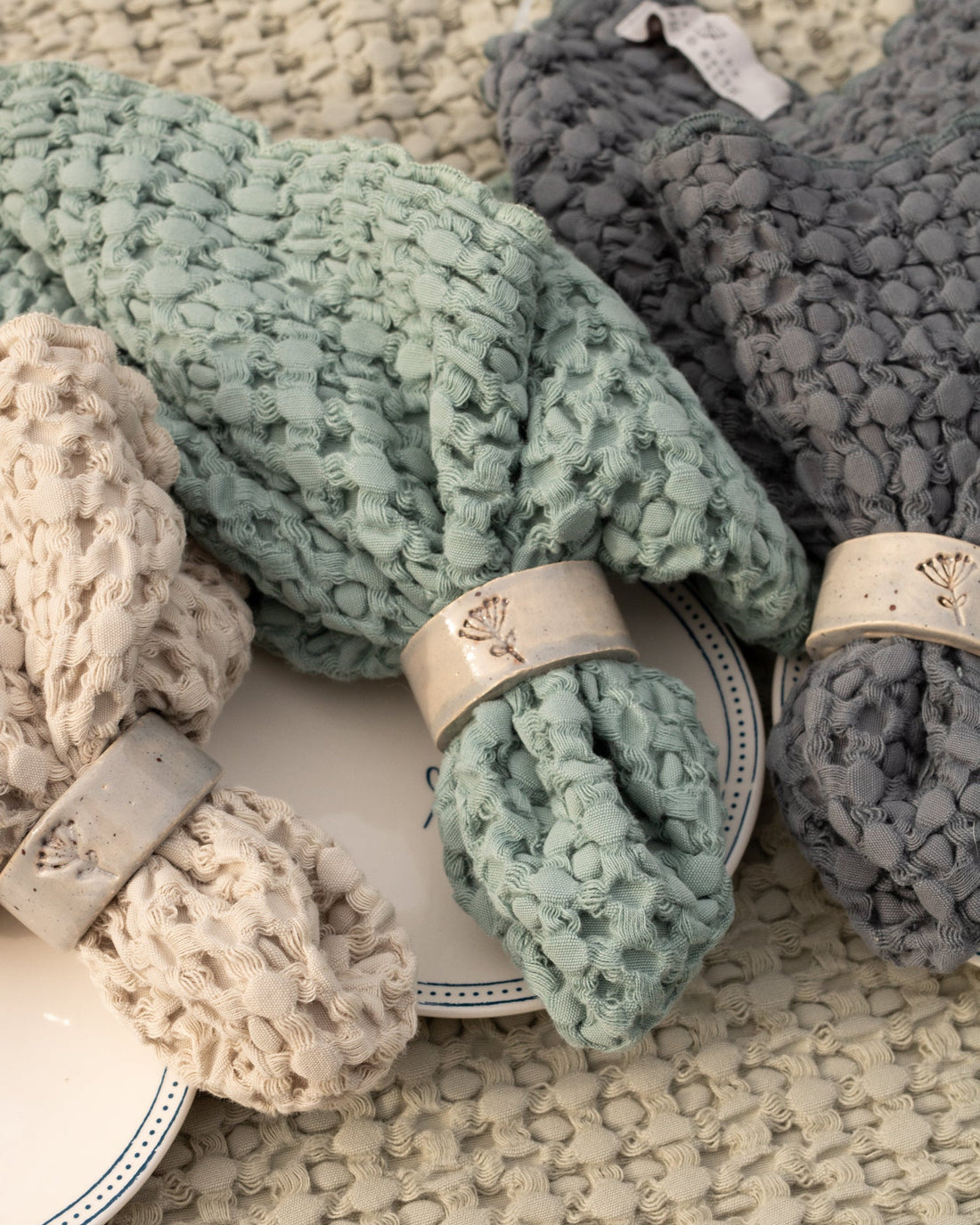 Waffel-Servietten (2er-Set)